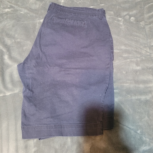 Navy Blue Uniform Shorts - Picture 3 of 3